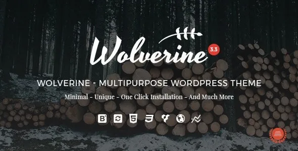 Wolverine v3.3响应式多用途主题 已免费